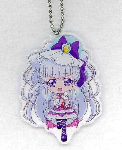 Cure Amour Acrylic Die-Cut Ball Chain Keychain - SD Pretty Cure All Stars - Pretty Store Limited (Toei Animation) (Pre-owned)