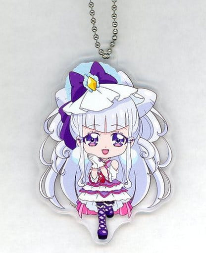 Cure Amour Acrylic Die-Cut Ball Chain Keychain - SD Pretty Cure All Stars - Pretty Store Limited (Toei Animation) (Pre-owned)