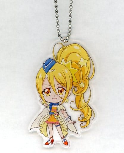 Cure Étoile Acrylic Die-Cut Ball Chain Keychain - Pretty Cure All Stars - Pretty Store Limited (Toei Animation) - Pre-owned - Approx. 8 x 5 cm