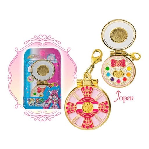 Smile Pact Clasp Ver. Diecast Charm - Pretty Cure All Stars Transformation Diecast Charm & Package (Bandai, Capsule Toy, Pre-owned)