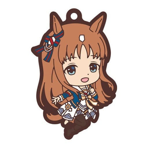 Glass Wonder Rubber Magnet - Umamusume Pretty Derby "Minna de Jump! Rubber Magnet 2" Capsule Toy (Bandai, Used)