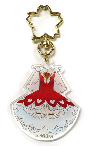 Costume E Original Acrylic Keychain - Cardcaptor Sakura: Clear Card Arc × EJ Anime Hotel (KADOKAWA) - Approx. 55 x 60 mm - Pre-owned