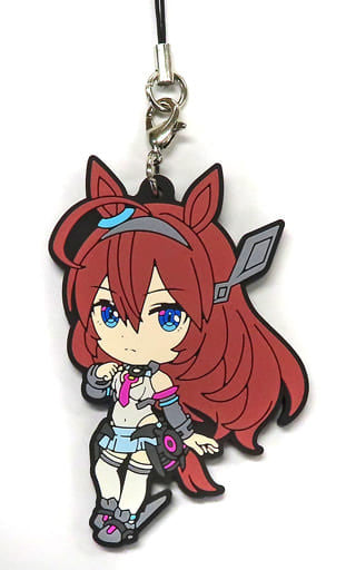 Mihono Bourbon Rubber Mascot Kyunchar Illustrations - Ichiban Kuji Uma Musume Pretty Derby 4th Edition H Prize (Approx. 6cm)