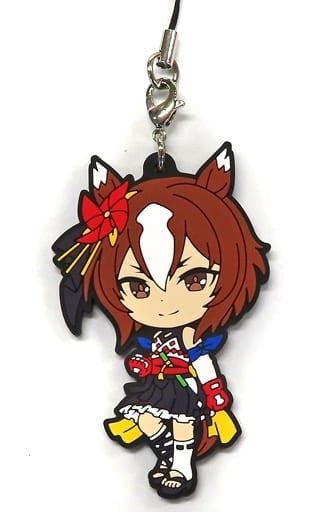 Yaeno Muteki Rubber Mascot Kyun-Chara Illustrations - Ichiban Kuji Umamusume Pretty Derby 4th Edition H Prize (Approx. 6cm) - BANDAI SPIRITS