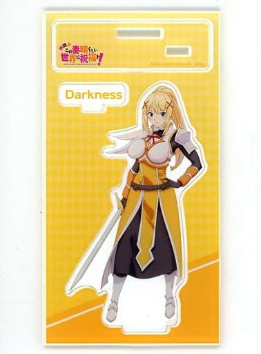 Darkness Acrylic Stand – KonoSuba Reading Play