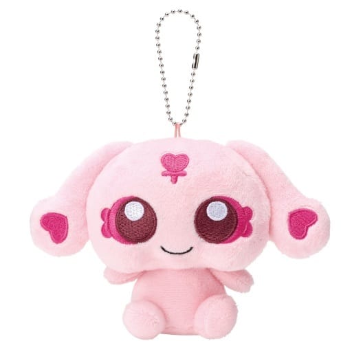Mipple Fairy Mascot Keychain - Futari wa Pretty Cure Max Heart Mascot Keychain by Bandai (Length Approx. 110 mm) Pre-owned