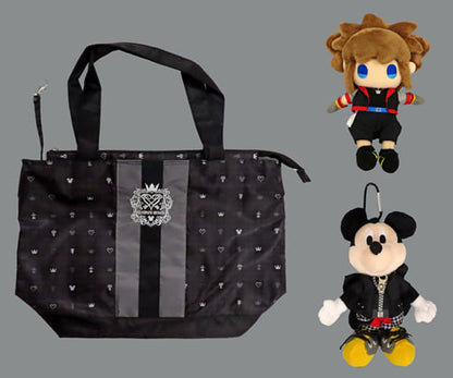 Kingdom Hearts III Sora & King Mickey Tote Bag with Plush