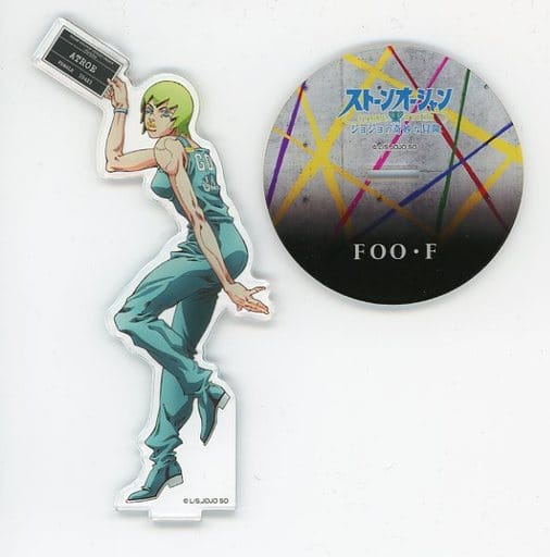 Foo Fighters Acrylic Stand - JoJo's Bizarre Adventure: Stone Ocean - Jump Festa 2023 Goods (Movic, Pre-owned, Approx. 150 x 100 mm)