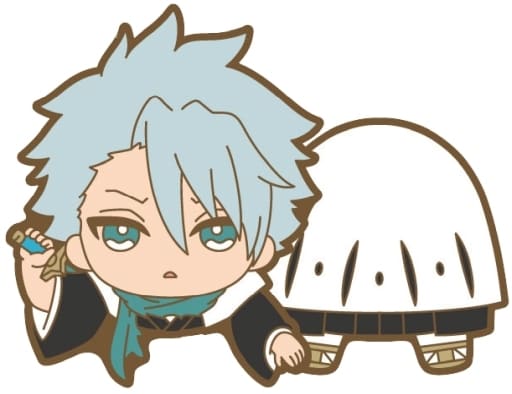 Toshiro Hitsugaya Nokkari Rubber Clip from BLEACH: Thousand-Year Blood War by Ensky, Approx. 60 x 56 x 30 mm
