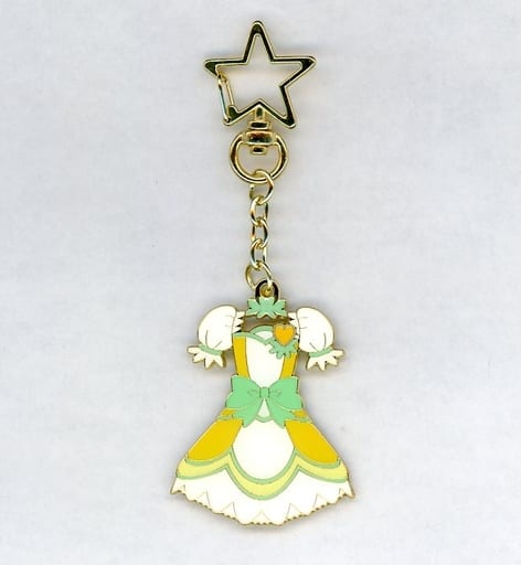 Cure Rosetta Costume Charm Keychain - DokiDoki! Pretty Cure Pretty Store Concept Shop Miracle Universe (Toei Animation) Length Approx. 6 cm (Pre-owned)