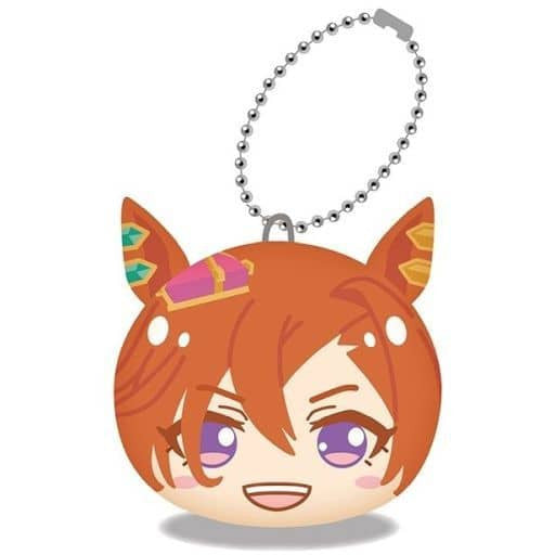 T.M. Opera O Omabun Niginigi Mascot 6 - Umamusume Pretty Derby Soft Plush Keychain (Ensky, ~55×70×50mm)