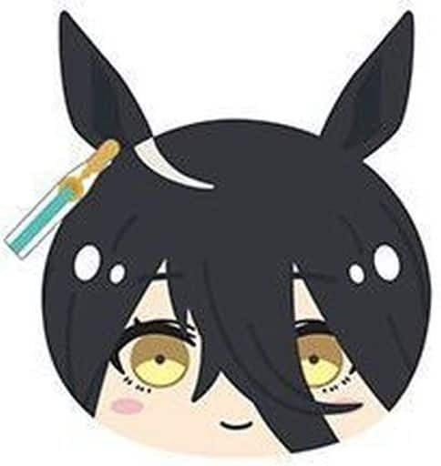 Manhattan Cafe Omamjyu Niginigi Mascot Plush - Umamusume Pretty Derby Omanjyu Niginigi Mascot 6 (Ensky, Used, Approx 5.5×7.0×5.0cm)