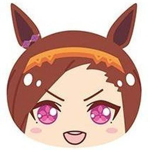 Sakura Bakushin O Plushie Omanju Niginigi Mascot - Umamusume Pretty Derby Series (Ensky, Used, Approx 5.5×7×5 cm)