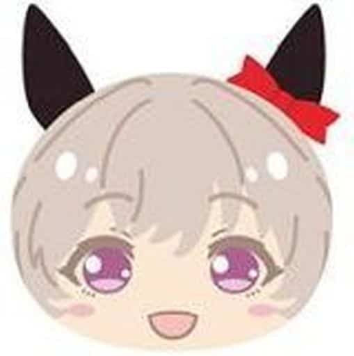 Karen-chan Omanjuu Niginigi Mascot - Umamusume Pretty Derby Vol.8 Soft Microbead Plush Keychain (Ensky, Used, ~5.5×7.0×5.0cm)