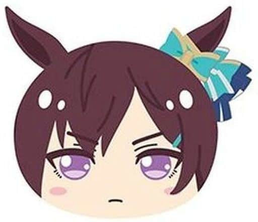Mejiro Dobel Omanju Niginigi Mascot Plush - Umamusume Pretty Derby Series (Ensky, Used, Approx 5.5×7.0×5.0 cm)