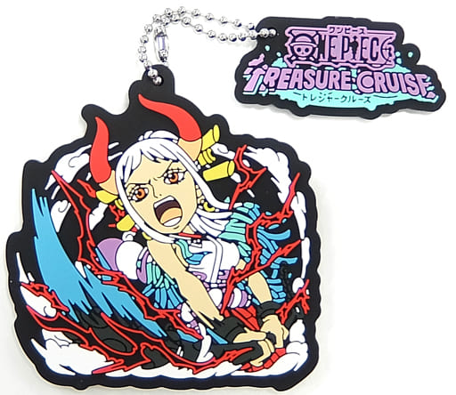 Yamato Rubber Mascot (I Prize) - One Piece Ichiban Kuji "Haou no Chou with ONE PIECE TREASURE CRUISE" - Bandai Spirits - Approx. 6 cm (Pre-owned)