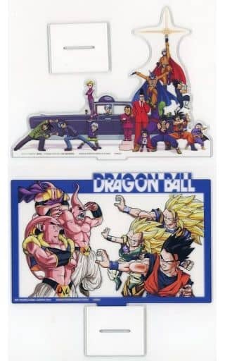 Ichiban Kuji Dragon Ball VS Omnibus GREAT G Prize Acrylic Stand Set (2 Items) - Dragon Ball Super: Super Hero / Majin Buu Arc - Length Approx. 20 cm - BANDAI SPIRITS