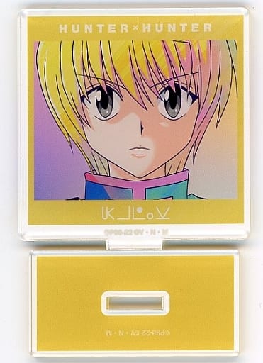 Kurapika Acrylic Stand - HUNTER×HUNTER Ani-Art Animate Fair in 2022 Winter Trading Ani-Art Clear Label Vol.2 Acrylic Stand (Height Approx. 64 mm) - ARMA BIANCA