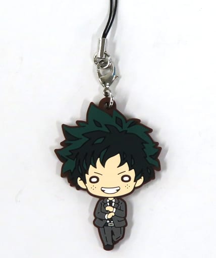 Izuku Midoriya My Hero Academia Nitotan Suit Rubber Mascot Keychain TOHO animation STORE Limited