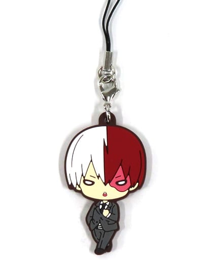 Shoto Todoroki My Hero Academia Nitotan Suit Rubber Mascot Keychain TOHO animation STORE Exclusive Takara Tomy Arts Approx. 60 mm