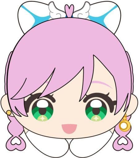 Cure Prism Hug Chara Collection Plush Keychain - Hirogaru Sky! Pretty Cure - Max Limited - Length Approx. 90 mm (Pre-owned)