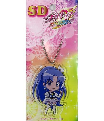 Cure Fortune Acrylic Die-Cut Ball Chain Keychain - Pretty Cure All Stars Pretty Store Exclusive (Length Approx. 6 cm) Pre-owned