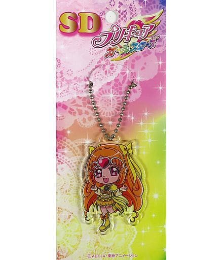 Cure Muse Acrylic Die-Cut Ball Chain Keychain - SD Pretty Cure All Stars Pretty Store Limited (Length Approx. 6 cm) - Toei Animation