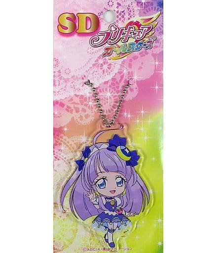 Cure Selene Acrylic Die-Cut Ball Chain Keychain - Pretty Cure All Stars (Pretty Store Limited) - Toei Animation - Pre-owned - Length Approx. 6 cm
