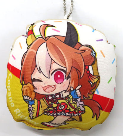 Copano Rickey Mini Cushion Keychain - Umamusume: Pretty Derby × Jack in the Donuts - Playful Mind Company - 10cm (Pre-owned)