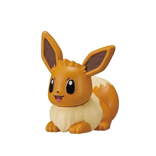Eevee Figure - Bikkura? Tamago Pokémon Figure Collection (2023 ver.) by Bandai - Approx. 35mm (Pre-owned)