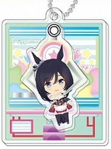 Eishin Flash PuraPura Acrylic Keychain D BOX - Umamusume: Pretty Derby - Hasepro / Bandai - Pre-owned (60×46×3mm)
