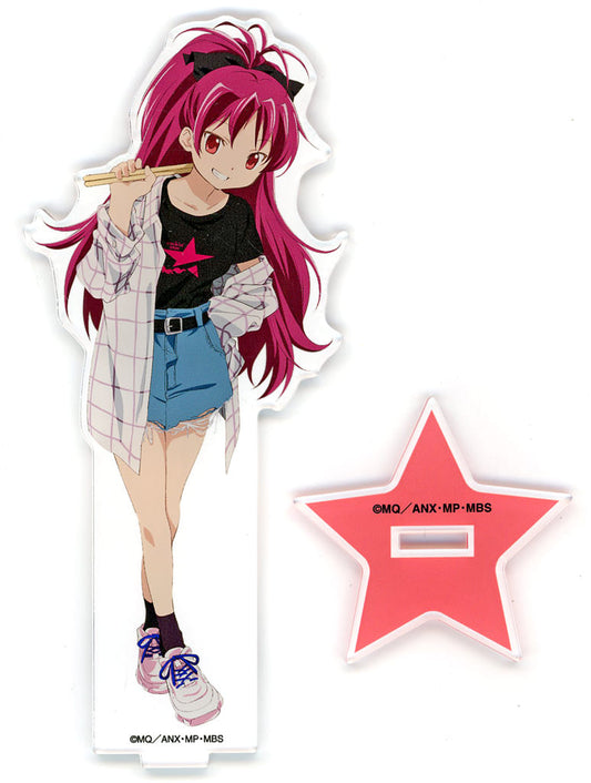 Kyoko Sakura BIG Acrylic Stand - rockin’star × Puella Magi Madoka Magica - ARMA BIANCA - Height Approx. 15.2 cm (Pre-owned)