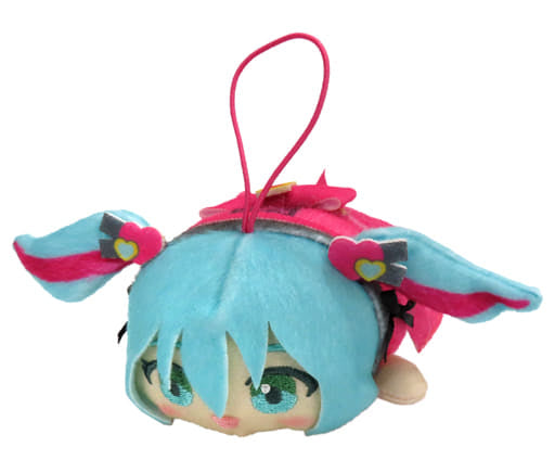 Hatsune Miku (Ookuma Mai ver.) Cleaner Mascot Keychain - Minna no Kuji "Hatsune Miku Towel Fes!" Prize D - Furyu (Approx. 6 x 9 x 5 cm)