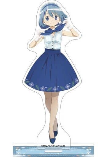 Sayaka Miki Acrylic Stand - Puella Magi Madoka Magica - Movic - Approx. 9 x 20 cm (Pre-owned)