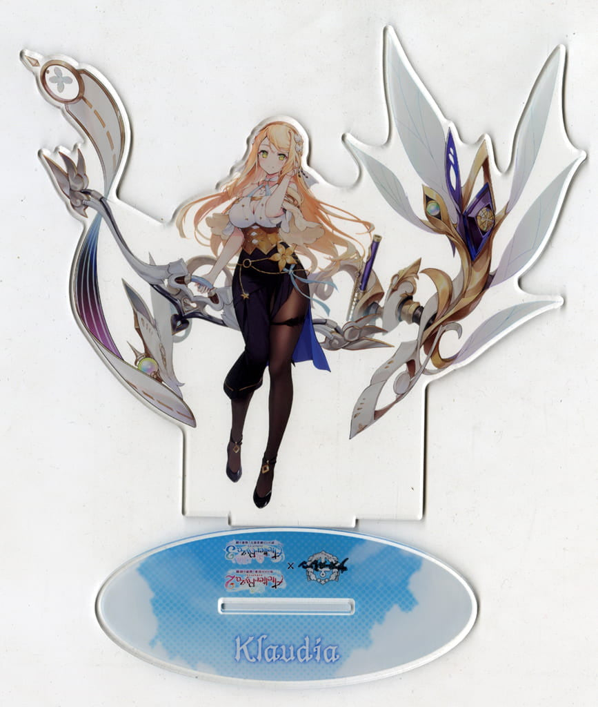Claudia Valentz Big Size Acrylic Stand Figure - Azur Lane x Atelier Ryza 2
