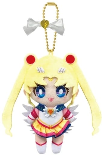 Eternal Sailor Moon Ball Chain Mascot - Sailor Moon Cosmos - Bandai - Approx. 12 x 8 x 5 cm (Keychain)
