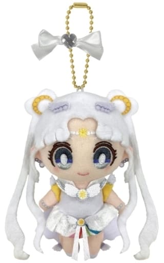 Sailor Cosmos Ball Chain Mascot Keychain - Sailor Moon the Movie Cosmos (Approx. 12 x 8 x 5 cm) Bandai