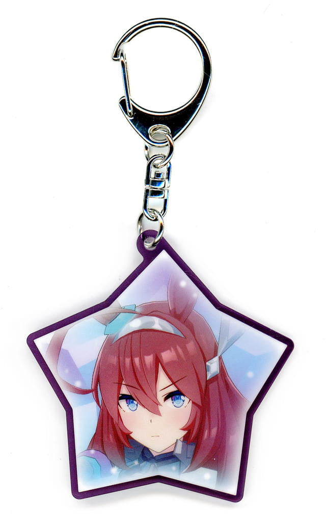 Mihono Bourbon Acrylic Keychain Vol.2 - Umamusume: Pretty Derby (Movic, Approx. 7 × 6.5 cm)