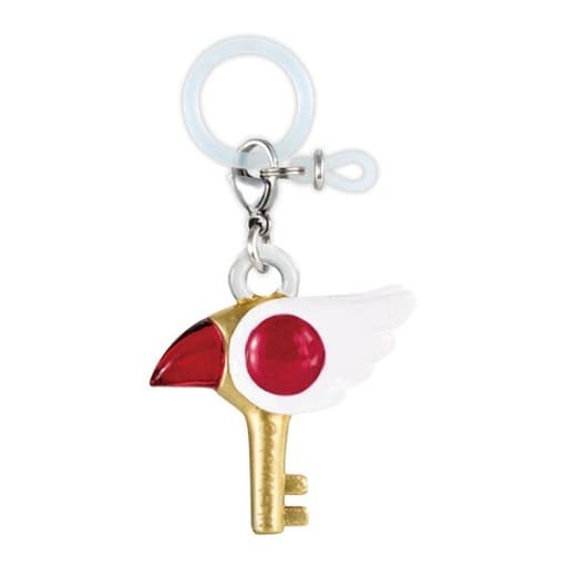 Sealing Key Mejirushi Accessory Keychain - Cardcaptor Sakura Capsule Toy (Bandai, Silicone Parts x2)