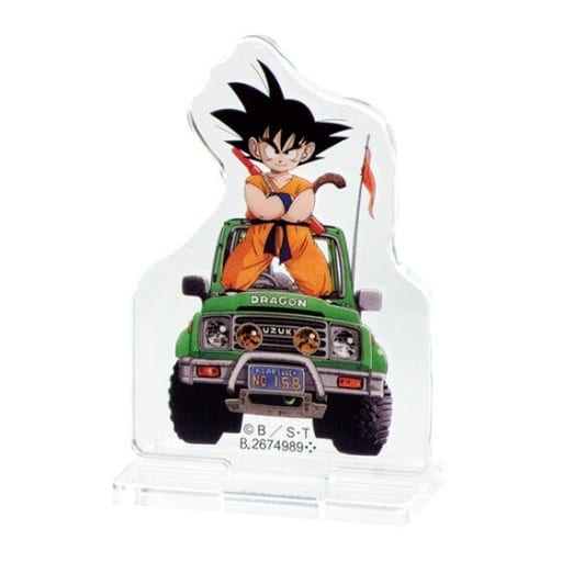 Design D Acrylic Stand Collection - Dragon Ball Capsule Toy Acrylic Stand (Bandai) Approx. 50 mm - Pre-owned
