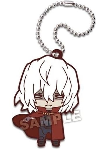 Tomura Shigaraki Nitotan My Hero Academia Hero vs Villain Rubber Mascot Keychain by Takara Tomy Arts, Approx. 60 mm, Pre-Owned