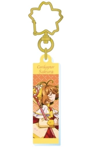 F. Sakura Kinomoto Trading Acrylic Keychain vol.1 - Cardcaptor Sakura - Approx. 4 mm Thickness - Pre-owned (Toshin Pack)