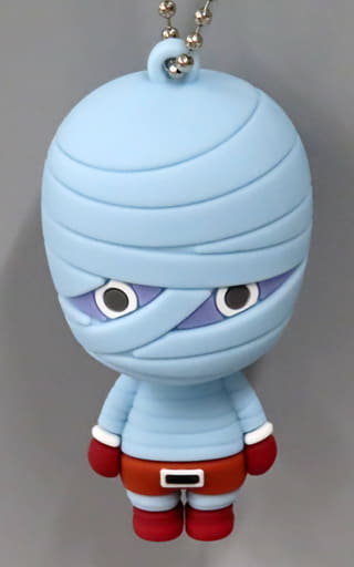 Bonolenov Ndongo 3D Rubber Mascot Keychain from Hunter x Hunter, FuRyu Prize Item, Approx. 6 cm