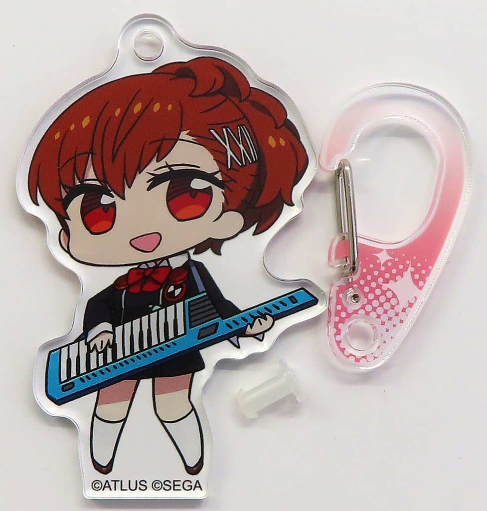 Persona 3 Portable Female Protagonist Wobbling Acrylic Carabiner