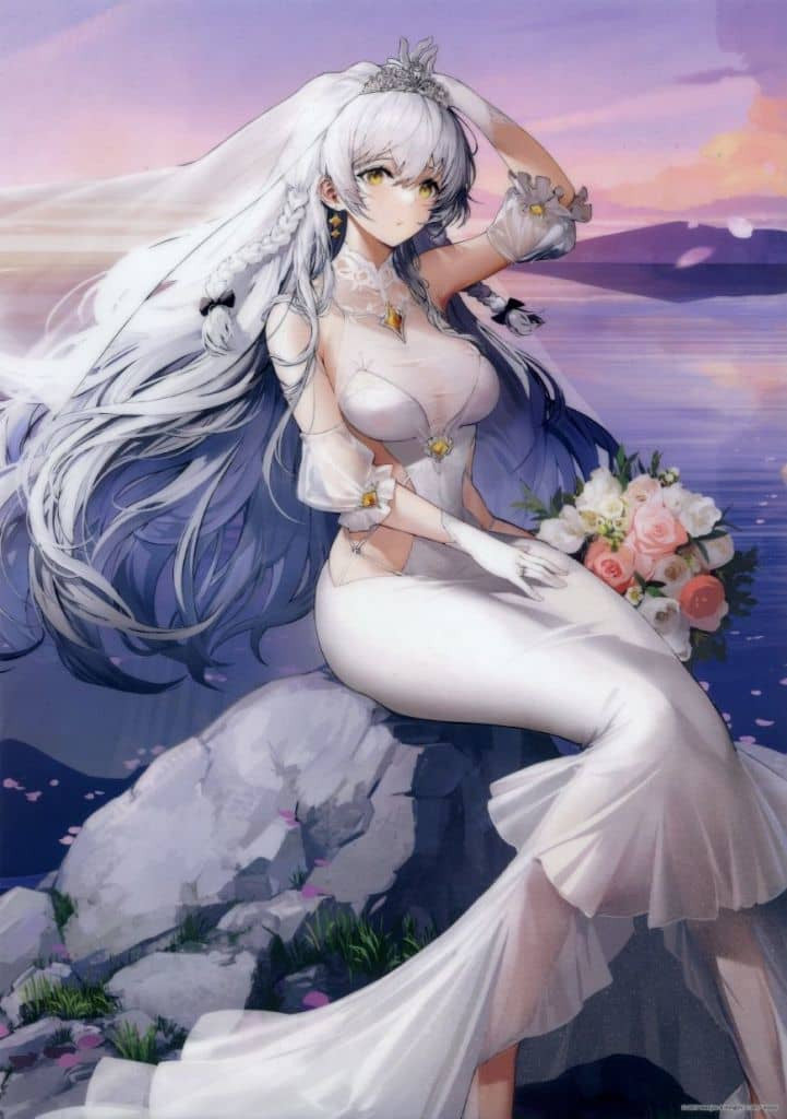 A3 Clear Poster Hermione MAGIC Lottery Azur Lane Sweet Night F Prize