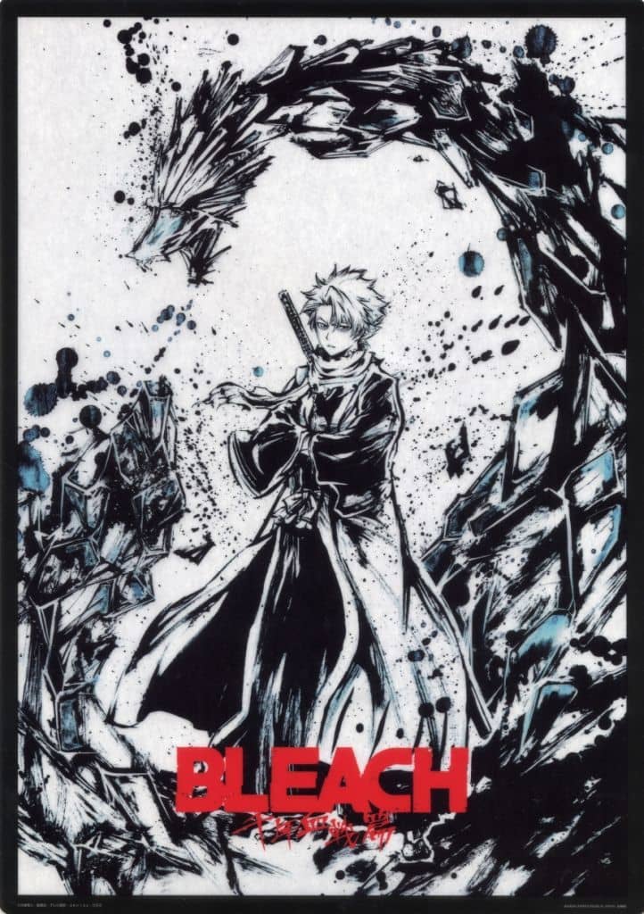 A3 Clear Poster Toshiro Hitsugaya BLEACH Thousand-Year Blood War OP.2