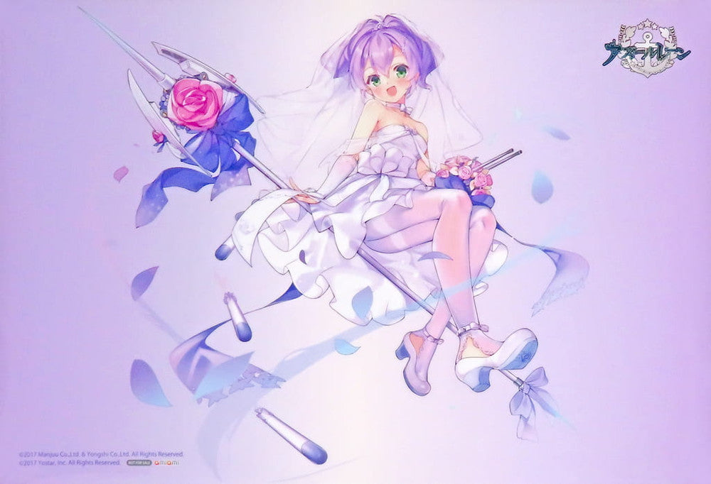 A2 Clear Poster Javelin Azur Lane June Bride Bonus