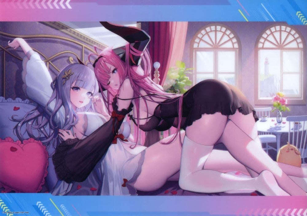 A3 Clear Poster Plymouth & Prinz Rupprecht - Azur Lane