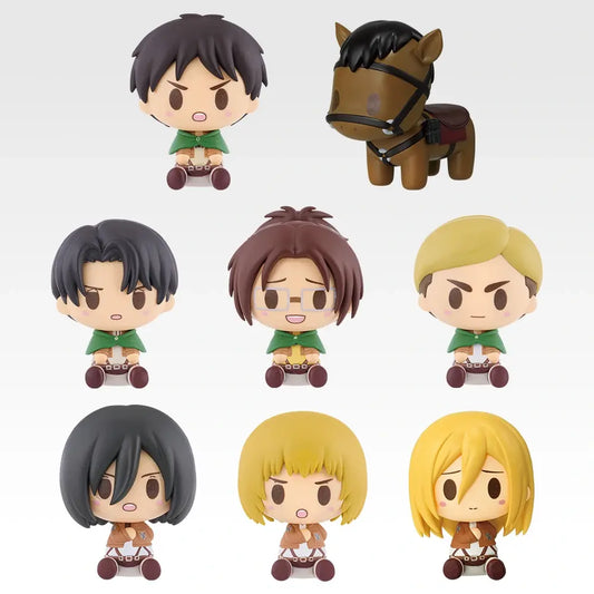 Chokonokko Figure (8 Types, Complete Set Available) - Ichiban Kuji H Prize - Attack on Titan