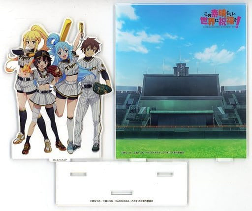 KonoSuba x Hanshin Tigers Diorama Acrylic Stand